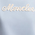 T-SHIRT IN COTONE CON LOGO RICAMATO 8C00051 89AUG700 MONCLER 