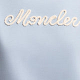 T-SHIRT IN COTONE CON LOGO RICAMATO 8C00051 89AUG700 MONCLER 