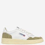SNEAKERS MEDALIST LOW IN PELLE AULMFT06 SOFLEASUEWHTGREYGN AUTRY 
