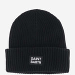 BEANIE IN MISTO LANA CON LOGO BRR0002 00807E MC2 SAINT BARTH 