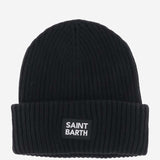 BEANIE IN MISTO LANA CON LOGO BRR0002 00807E MC2 SAINT BARTH 