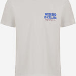 T-SHIRT IN COTONE CON LOGO DLR0001 08059L MC2 SAINT BARTH 