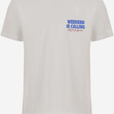 T-SHIRT IN COTONE CON LOGO DLR0001 08059L MC2 SAINT BARTH 