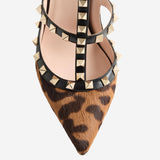 Décolleté rockstud in cavallino 7W0S0393 AMXAB7 VALENTINO GARAVANI 