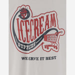 T-SHIRT IN COTONE CON LOGO IC25349 WHITE ICECREAM 