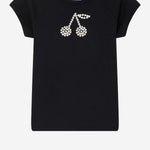 T-SHIRT ASMAE  IN COTONE CON RICAMO LOGO S06GTSK00006 199A BONPOINT KIDS 