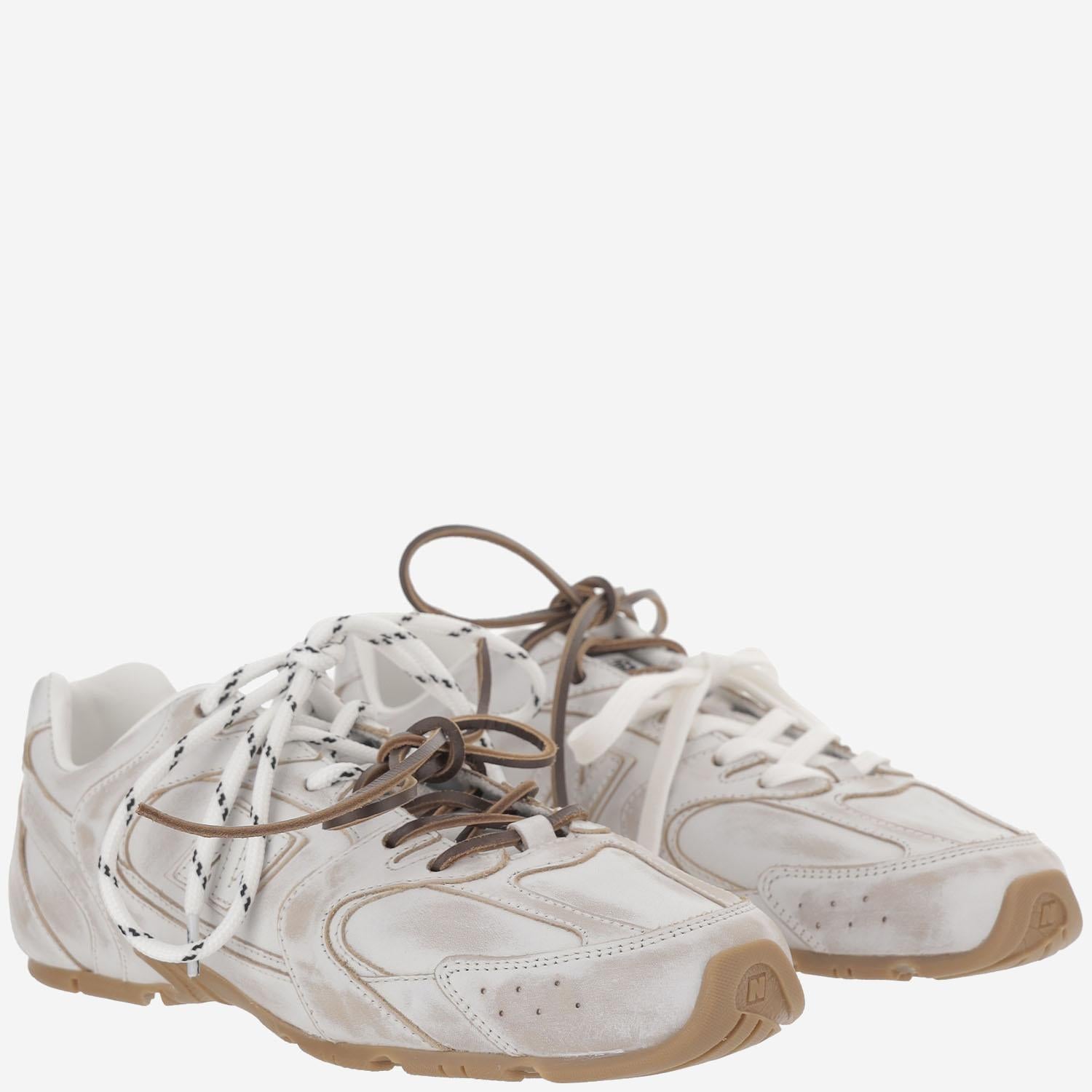 Sneakers New Balance X Miu Miu 530 SL in pelle 5E165E 3F33F0009 MIU MIU 