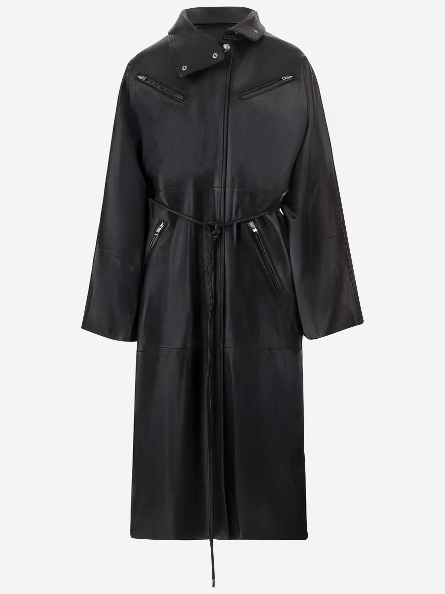 CAPPOTTO CAPRI IN PELLE 66520 793089900 STAND STUDIO 