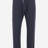 JOGGERS IN COTONE CON LOGO SPPMA3JB BLUE AUTRY 