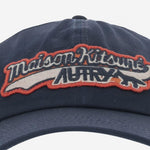 CAPPELLO DA BASEBALL AUTRY x MAISON KITSUNÉ ACPUMK3B BLUE AUTRY 