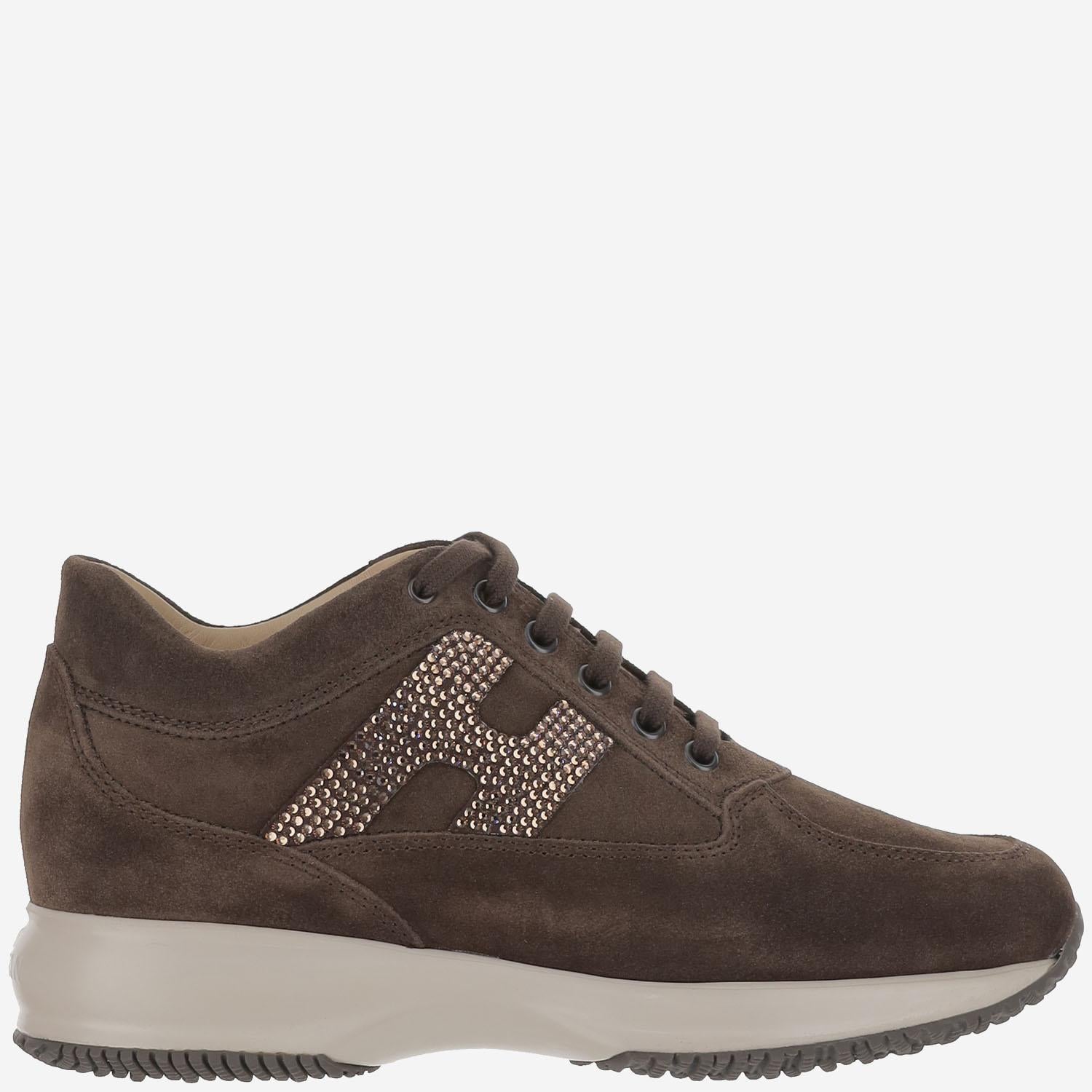 SNEAKERS INTERACTIVE IN PELLE SCAMOSCIATA HXW00N02011UH6 0UU0 HOGAN 