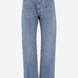 JEANS IN COTONE CON DETTAGLIO INTRECCIATO 831605 V42W04715 BOTTEGA VENETA 