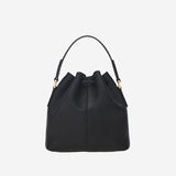 Borsa a secchiello in pelle martellata 220915 002NERO SALVATORE FERRAGAMO 