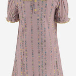 ABITO IN COTONE CON MOTIVO FLOREALE K3008S25 582 MISHA & PUFF KIDS 