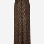 PANTALONI FF IN SETA FR6606 A8G3F118W FENDI 