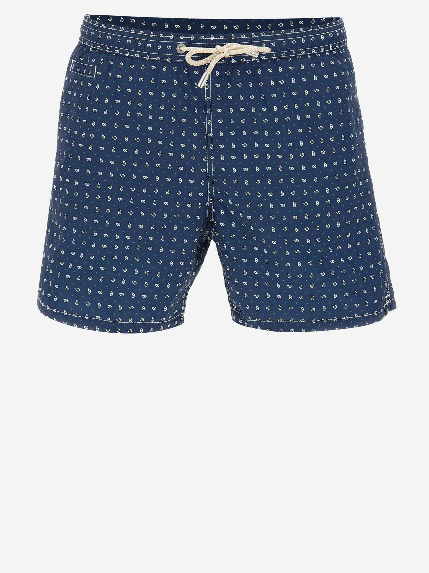 SHORTS DA BAGNO IN NYLON CON MOTIVO FANTASIA LIG0016 00072L MC2 SAINT BARTH 