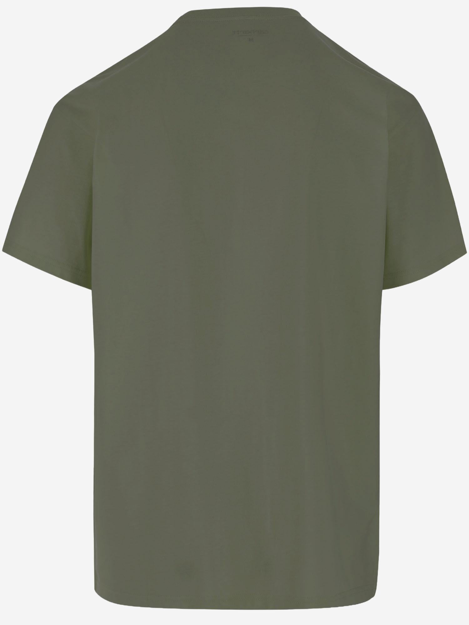 T-SHIRT IN COTONE CON LOGO I026391 3LRXX CARHARTT WIP 