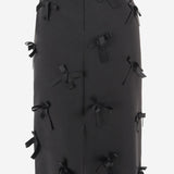 Gonna in satin con fiocchi ricamati J03MA0270 J75001001 JIL SANDER 