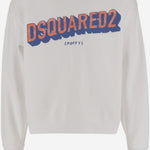 FELPA IN COTONE CON LOGO S74GU0895 S25516100 DSQUARED2 