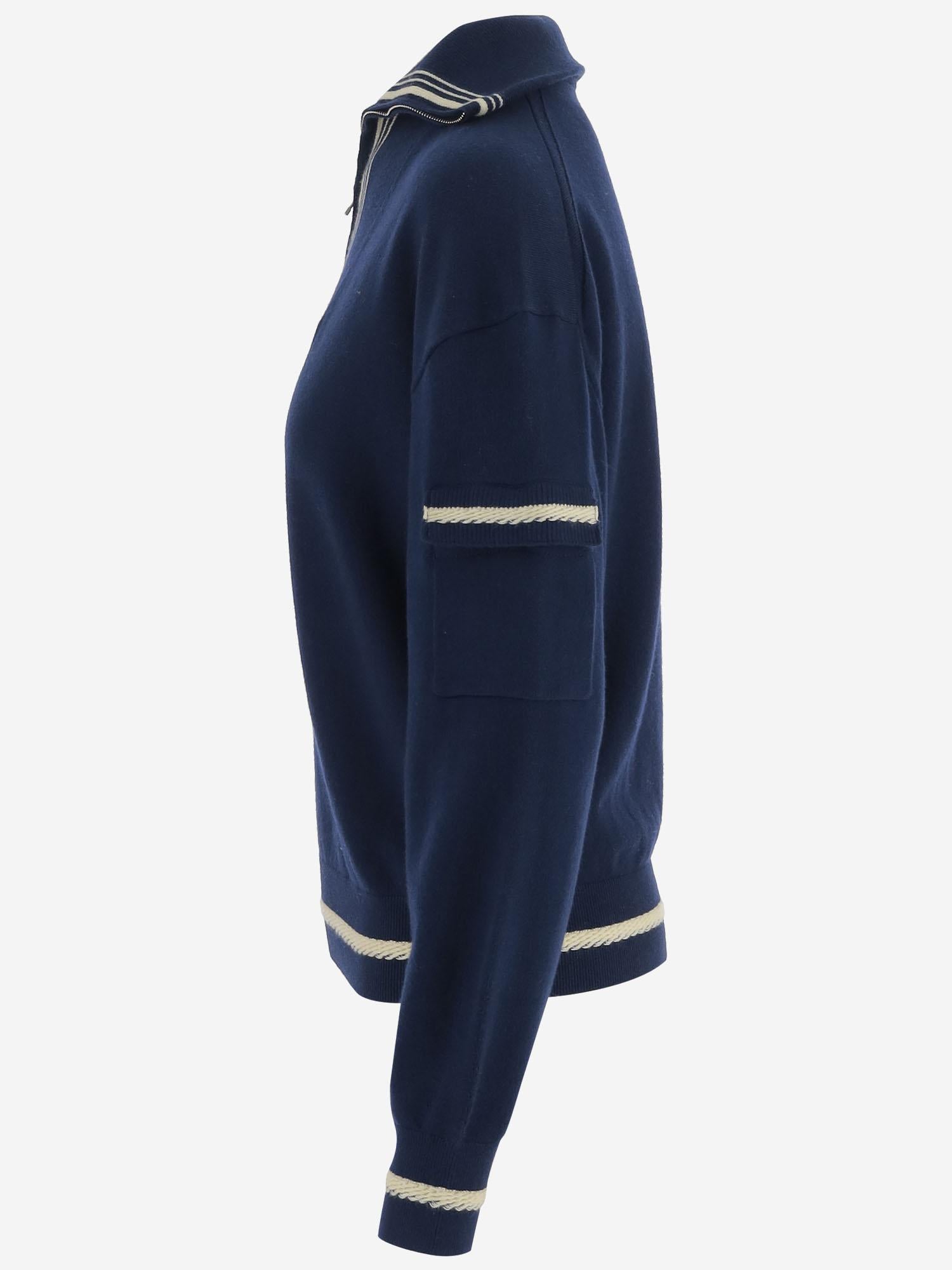 MAGLIA JIB IN COTONE E CASHMERE W41430RM NAV GUEST IN RESIDENCE 