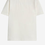 T-SHIRT IN COTONE CON LOGO 8118971 CHALK BURBERRY 