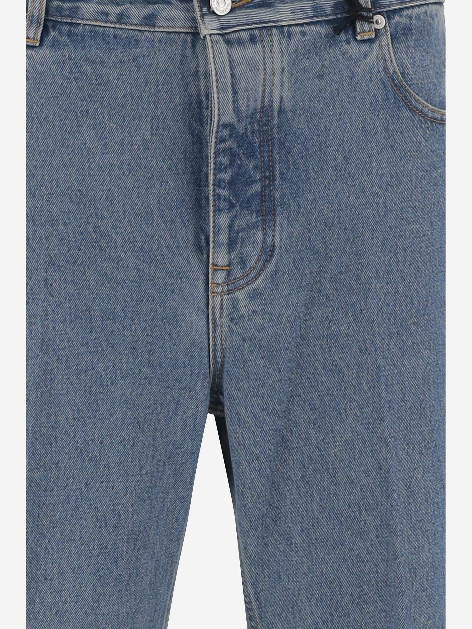 JEANS IN DENIM DI COTONE 7V3DE04Q B0W558 VALENTINO 