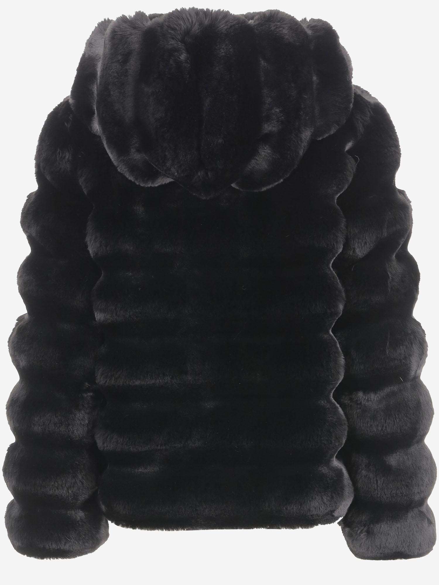 CAPPOTTO IN PELLICCIA SINTETICA EF206 FCN007 UNCOMMON 