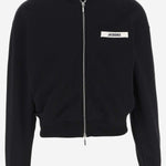 LE HOODIE GROS GRAIN ZIPPÉ HOM00257AJ00126 990 JACQUEMUS 