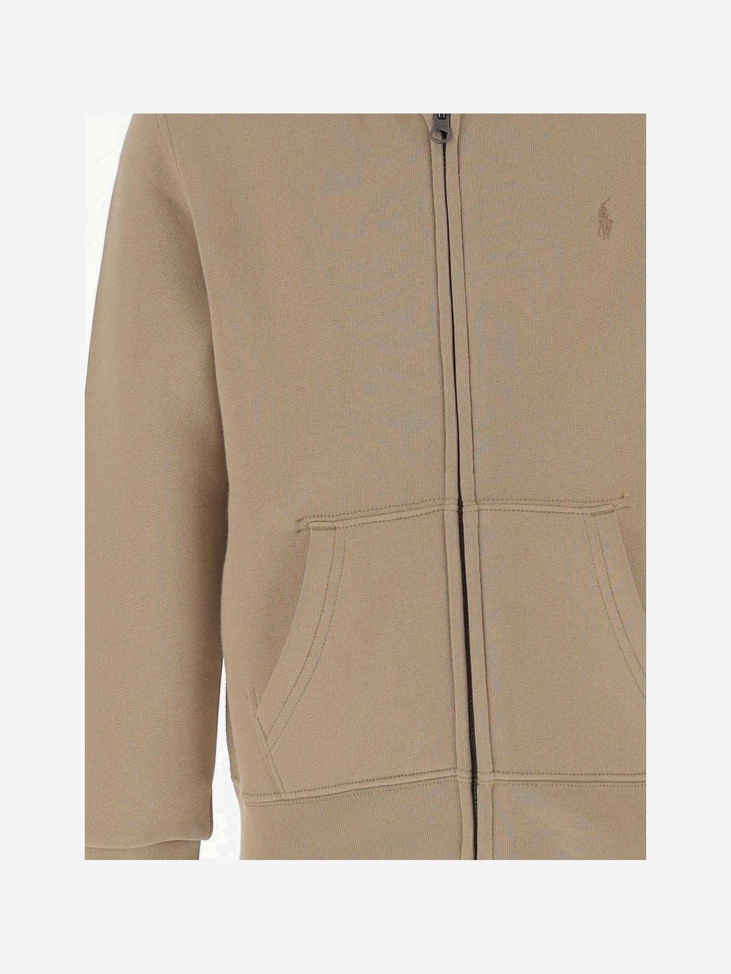 FELPA IN MISTO COTONE CON LOGO 323799360 055 POLO RALPH LAUREN KIDS 