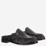 MULES LE LOAFER IN PELLE D'ANGUILLA 869742 0WXAF2013 SAINT LAURENT 