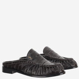 MULES LE LOAFER IN PELLE D'ANGUILLA 869742 0WXAF2013 SAINT LAURENT 