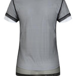 T-shirt in jersey a doppio strato con stampa logo 856822 XJHQ59097 GUCCI 