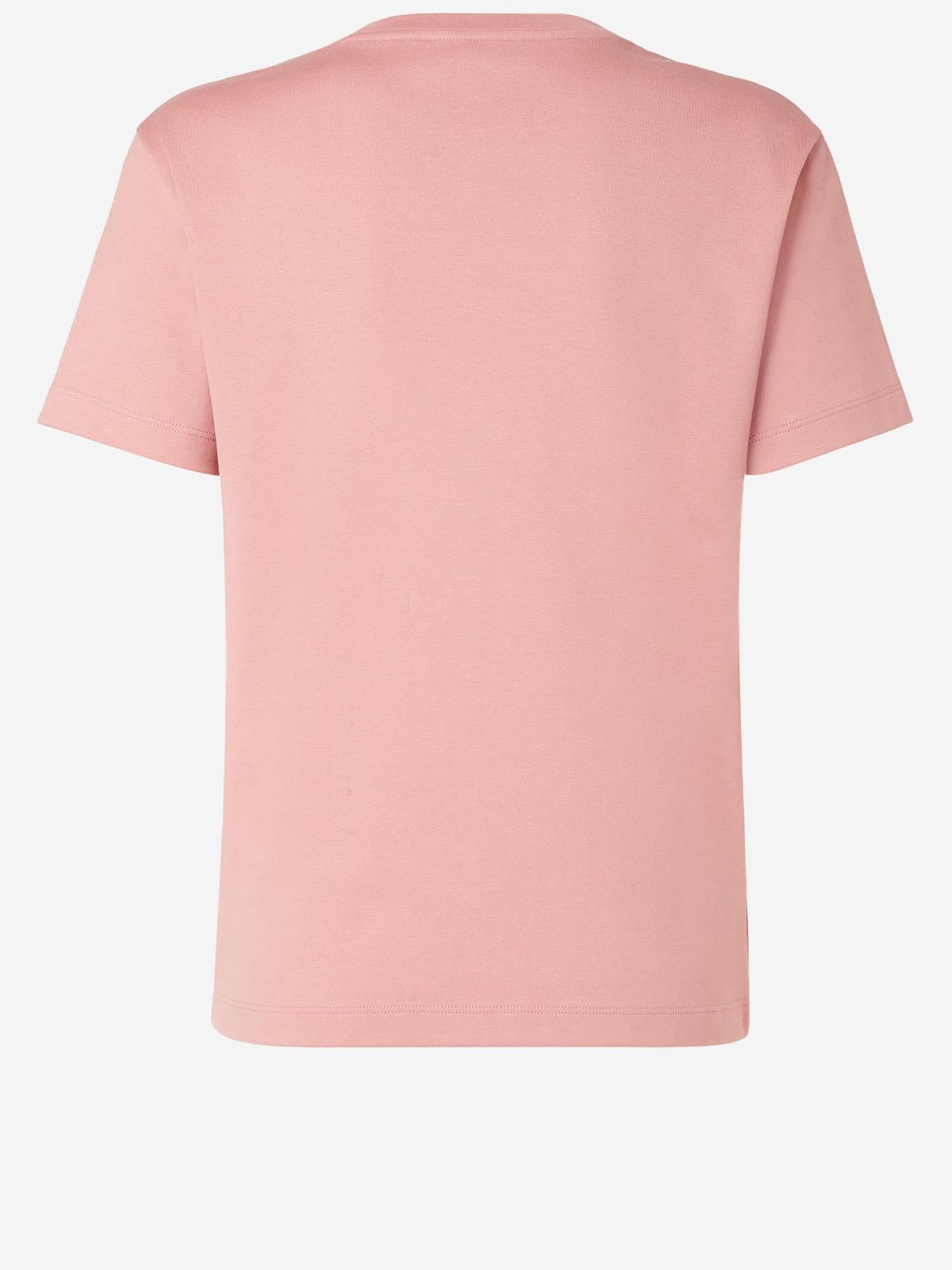 T-SHIRT IN COTONE CON LOGO FS7254 AVF9F1T6N FENDI 