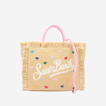 BORSA COLLETTE IN PAGLIA COL0017 00344L MC2 SAINT BARTH 