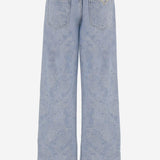 JEANS IN DENIM DI COTONE 80PAB5L8 DW135SWE904 JUST CAVALLI 