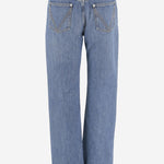 JEANS IN COTONE CON DETTAGLIO INTRECCIATO 831605 V42W04715 BOTTEGA VENETA 