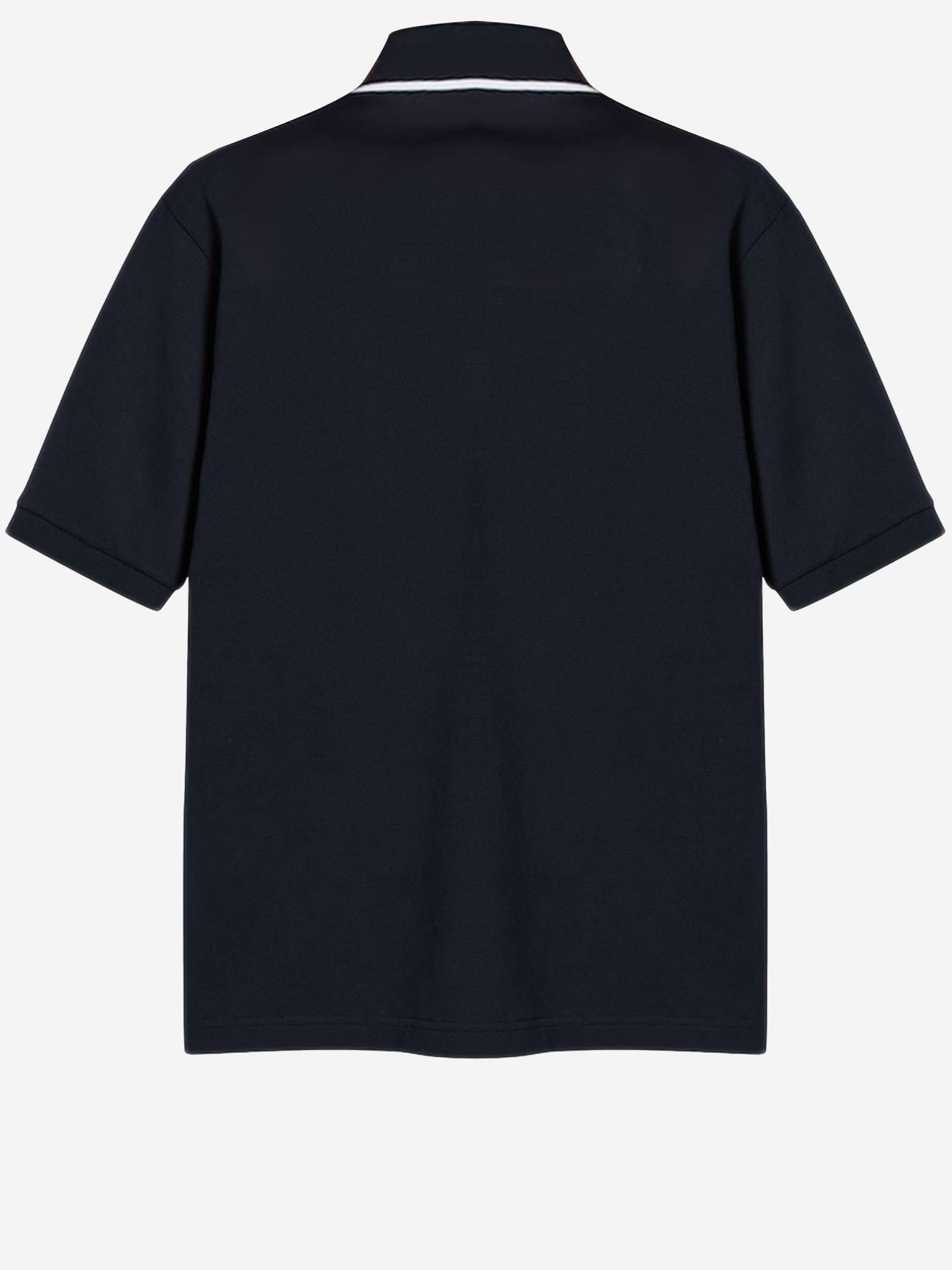 POLO IN PIQUET DI COTONE CON RICAMO 806250 XJHH64003 GUCCI 