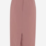 GONNA IN LANA CON LOGO F4CJGT FU2L8F0473 DOLCE & GABBANA 