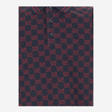 POLO IN COTONE GG 825157 XJHBA4390 GUCCI KIDS 