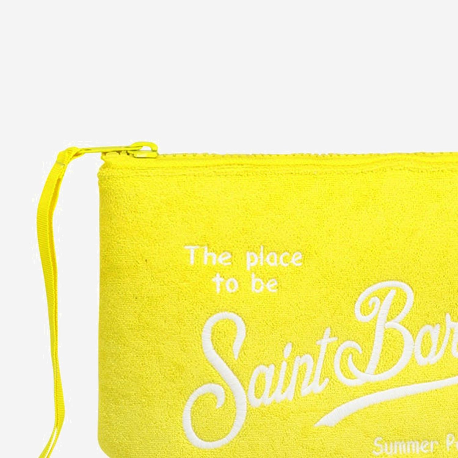 POCHETTE ALINE CON LOGO ALI0003 03032L MC2 SAINT BARTH 