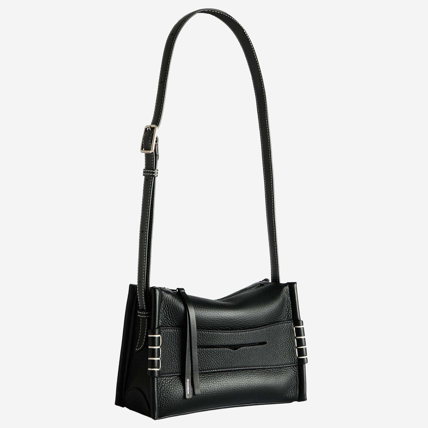 BORSA A TRACOLLA IN PELLE MARTELLATA HB0767 LA0377999 JW ANDERSON 