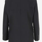 Giacca doppiopetto Timoty in lana 8162W2859 BLK THE ROW 