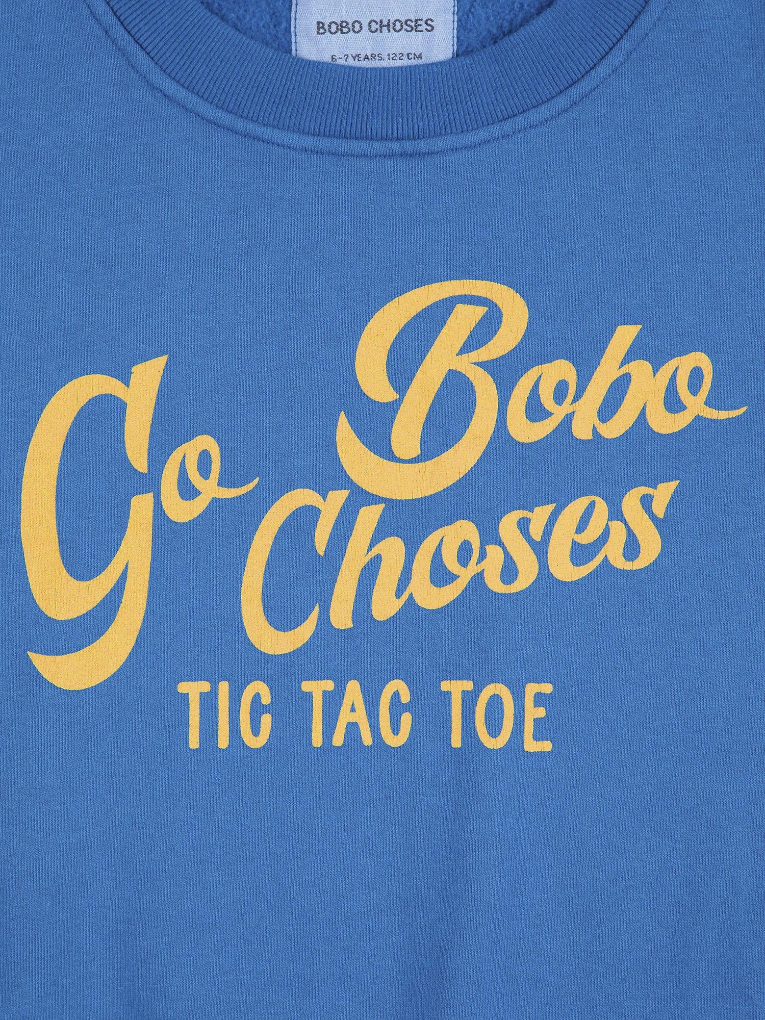 FELPA IN COTONE CON STAMPA B225AC028  BOBO CHOSES KIDS 