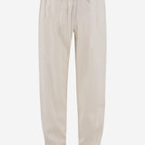 PANTALONI VALENTINA JOGGERS IN SETA E VISCOSA S25302 0102 SASUPHI 