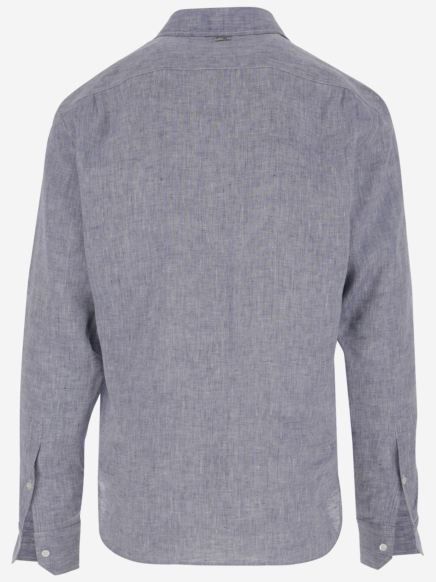 CAMICIA IN LINO CM000008U 171399124 HERNO 