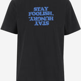 T-SHIRT IN COTONE CON STAMPA COPJS03F5011P BLKBLU COPERNI 