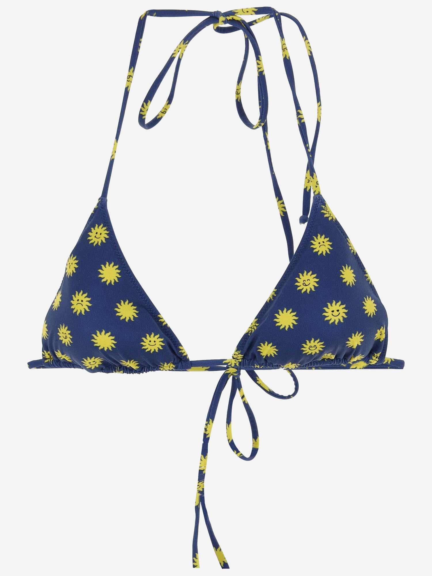 TOP BIKINI CON MOTIVO STAMPA GRAFICA LEH0001 04773F MC2 SAINT BARTH 