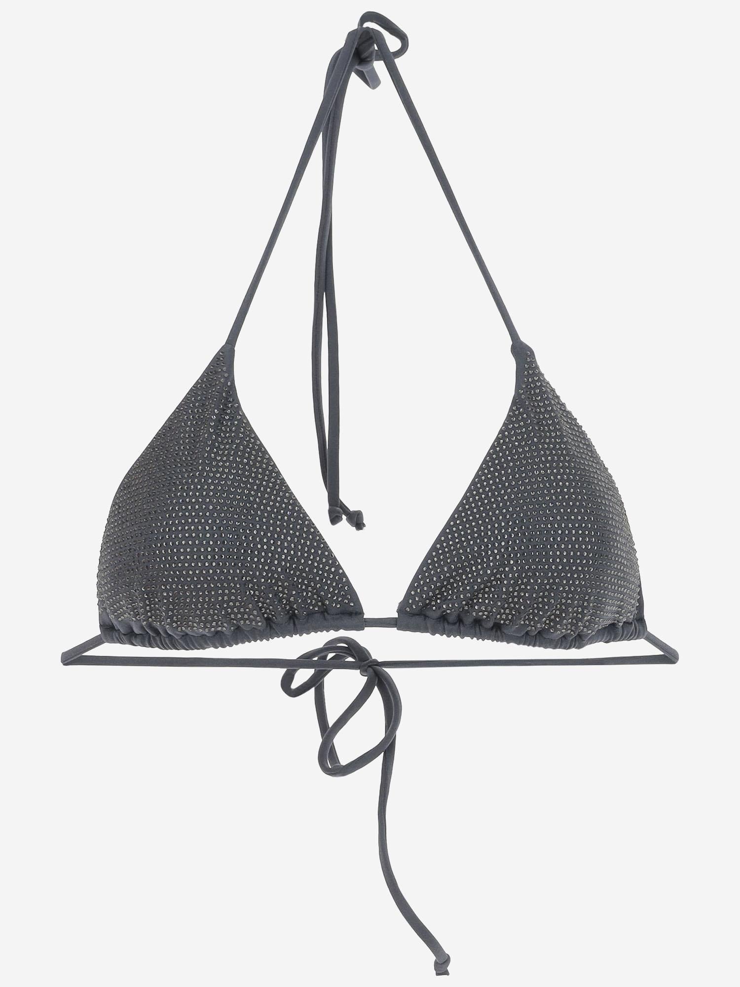 TOP BIKINI CON STRASS ANNA001 00349H MC2 SAINT BARTH 