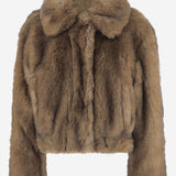 GIUBBOTTO LENA IN PELLICCIA SINTETICA 66354 915587011 STAND STUDIO 