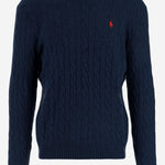 MAGLIA A TRECCE IN LANA 710876762 002 POLO RALPH LAUREN 